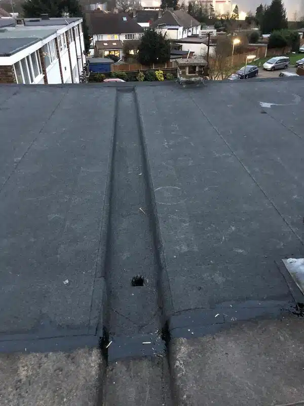 Flat roof felt rubber 8